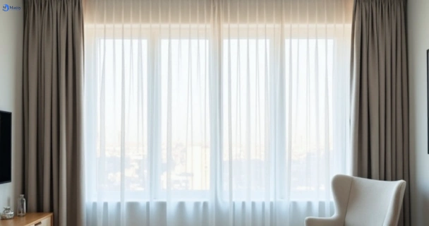 Restored vibrant drapes in hemmant QLD after Matty Curtain Cleaning